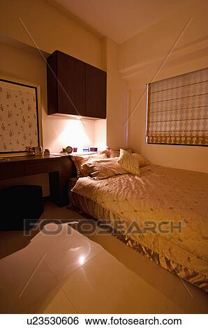 Stock Photograph - Modern Interior Design - Bedroom. Fotosearch