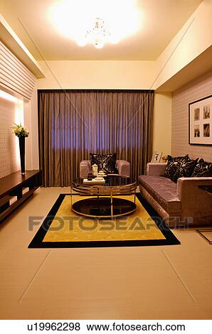 Stock Photo - Modern Interior Design - Living Room. Fotosearch