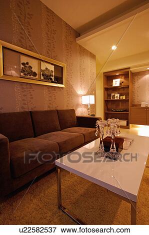 Stock Photo - Modern Interior Design - Living Room. Fotosearch