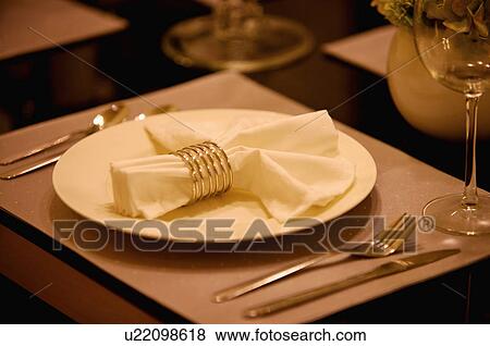 Stock Photo - Place Setting. Fotosearch