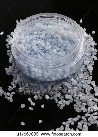 Stock Image - Bath salts. Fotosearch