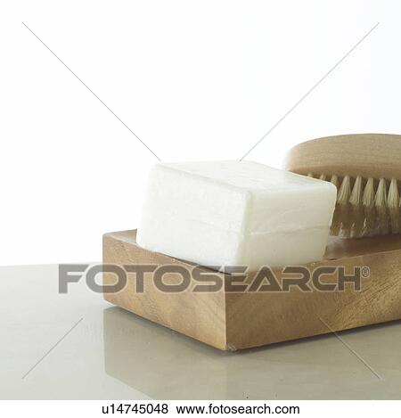Nailbrush and soap bar View Large Photo Image Stock Photo - Nailbrush and soap bar. Fotosearch