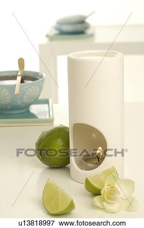 Stock Photo - Aroma lamp. Fotosearch
