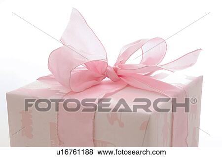 Stock Photo - Pink gift. Fotosearch