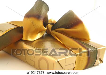 Stock Image - Wrapped gift. Fotosearch