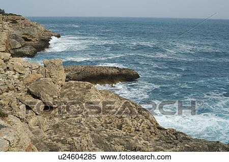 Stock Photography - Rocky coast. Fotosearch