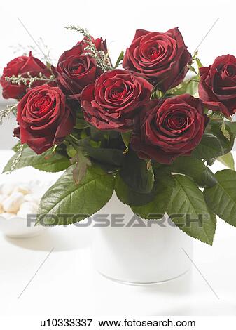 Bouquet of red roses View Large Photo Image Stock Photo - Bouquet of red roses. Fotosearch