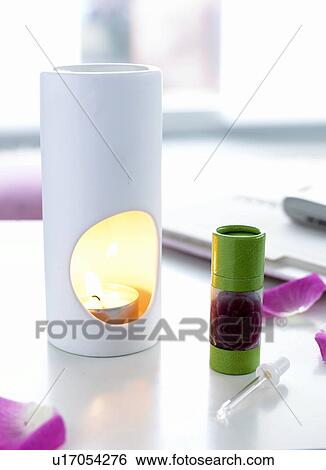 Rose aroma lamp View Large Photo Image Stock Photograph - Rose aroma lamp. Fotosearch