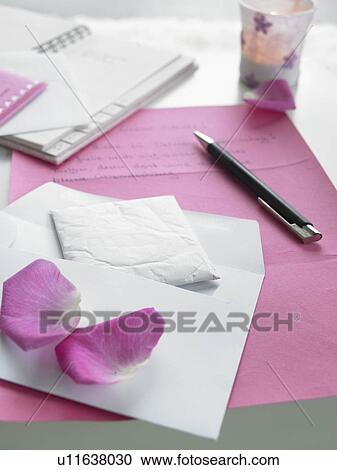 Stock Image - Rose fragrance sachet. Fotosearch