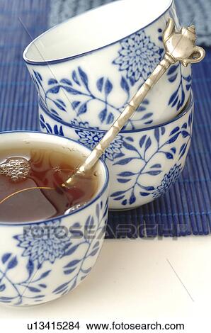 Picture - Tea spoon, close up. Fotosearch
