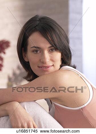 Stock Photography - Woman in sport wear. Fotosearch