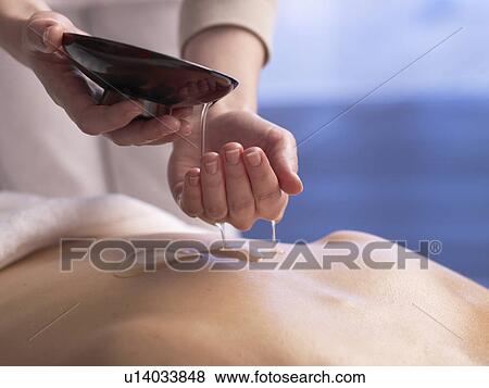 Stock Photo - Massage oil. Fotosearch