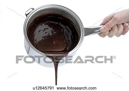 Stock Image - Chocolate icing. Fotosearch