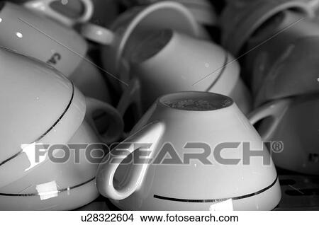 Picture - Coffee cups. Fotosearch