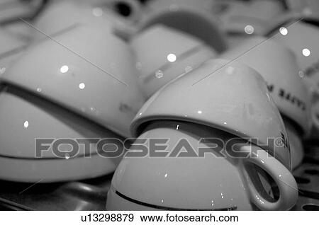 Stock Photo - Coffee cups. Fotosearch