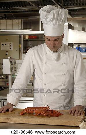 Stock Photograph - Cooking lobster. Fotosearch