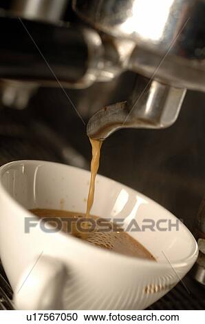 Stock Image - Espresso machine. Fotosearch