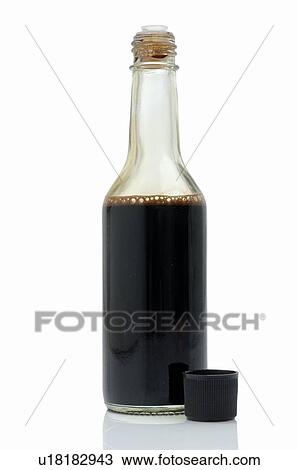 Stock Image - Soy sauce. Fotosearch