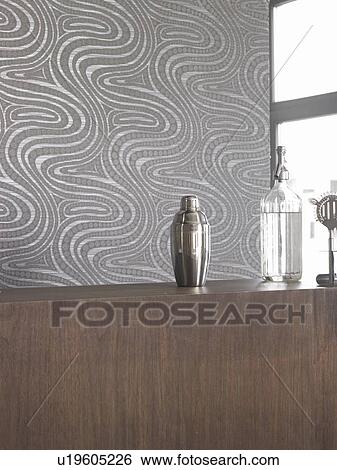 Stock Photograph - Cocktail bar. Fotosearch