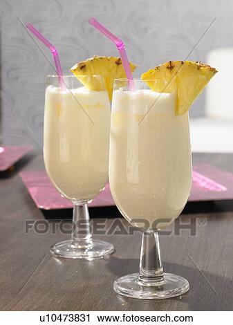 Stock Image - Pina Colada. Fotosearch