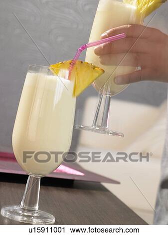 Stock Image - Pina Colada. Fotosearch