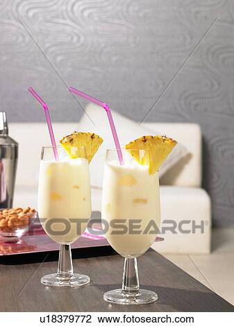 Stock Image - Pina Colada. Fotosearch