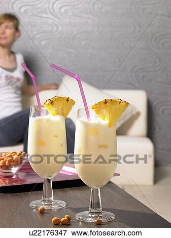 Stock Photo - Pina Colada. Fotosearch
