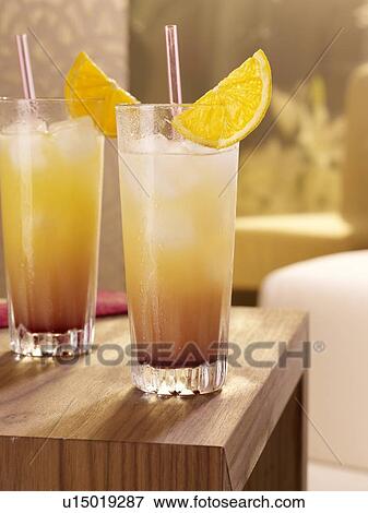Stock Photo - Tequila Sunrise. Fotosearch