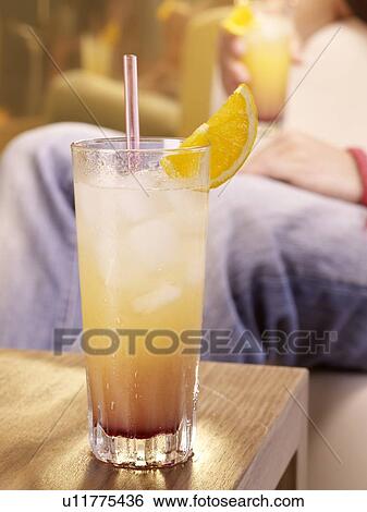 Stock Photograph - Tequila Sunrise. Fotosearch