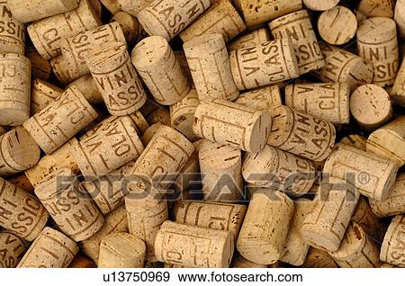 Stock Photo - Wine corks. Fotosearch