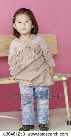 Stock Image - Asian girl. Fotosearch