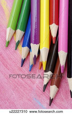 Stock Image - Crayons. Fotosearch
