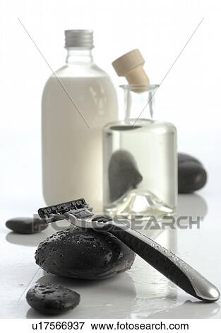 Stock Photo - Men's Spa: Beauty accessories. Fotosearch