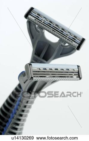 Stock Photo - Men's Spa: Wet shaver. Fotosearch