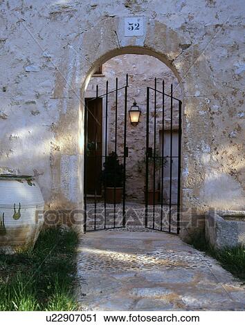 Stock Image - Patio door. Fotosearch