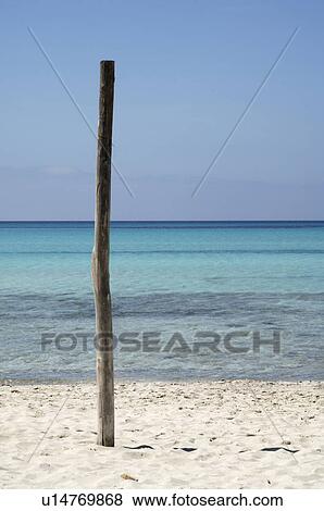 Stock Photo - Pale on the beach. Fotosearch