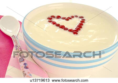Bowl with cream curd cheese View Large Photo Image Stock Image - Bowl with cream curd cheese. Fotosearch