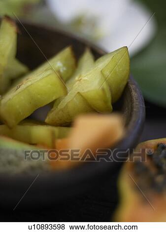 Carambola and papaya View Large Photo Image Stock Photo - Carambola and papaya. Fotosearch