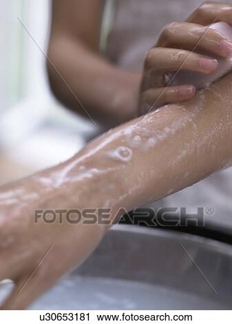 cleansing with natural cosmetics View Large Photo Image Stock Image - cleansing with natural cosmetics. Fotosearch
