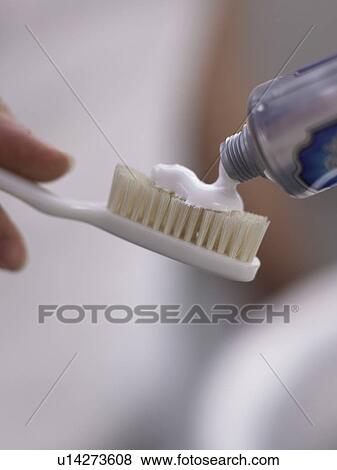close-up tooth brush and toothpaste View Large Photo Image Stock Photo - close-up tooth brush and toothpaste. Fotosearch