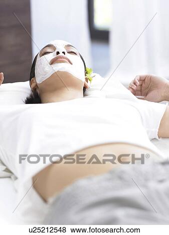 facial mask View Large Photo Image Stock Photo - facial mask. Fotosearch