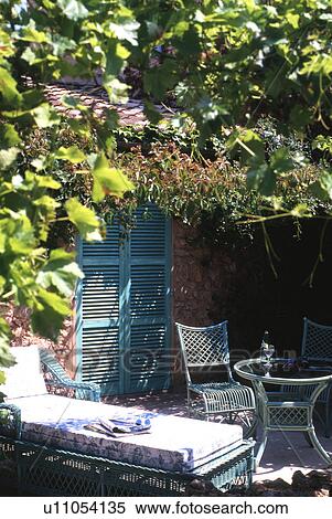 Stock Photography - green veranda. Fotosearch