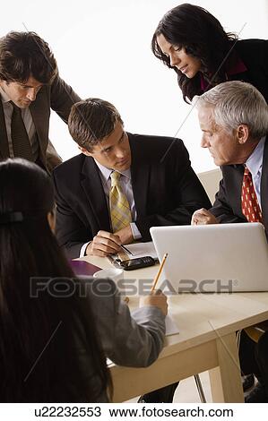 Stock Image - Business meeting. Fotosearch