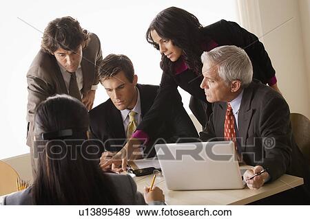Business meeting View Large Photo Image Stock Photo - Business meeting. Fotosearch