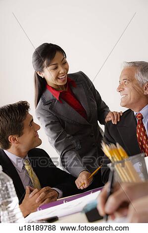 Stock Photo - Business meeting. Fotosearch