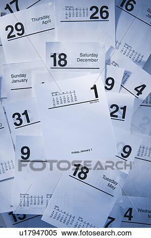 Stock Photography - Calendar cards. Fotosearch