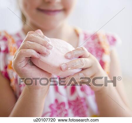Close up girl (6-7) washing hands View Large Photo Image Stock Image - Close up girl (6-7) washing hands. Fotosearch