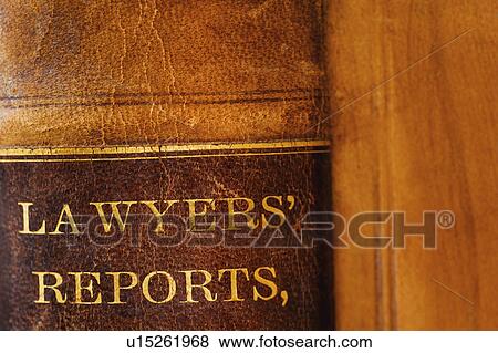 Stock Photo - Close-up of lawyer book. Fotosearch