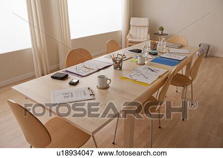 Stock Photo - Empty board room. Fotosearch
