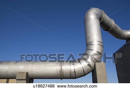 Pipes of water treatment plant View Large Photo Image Stock Photo - Pipes of water treatment plant. Fotosearch